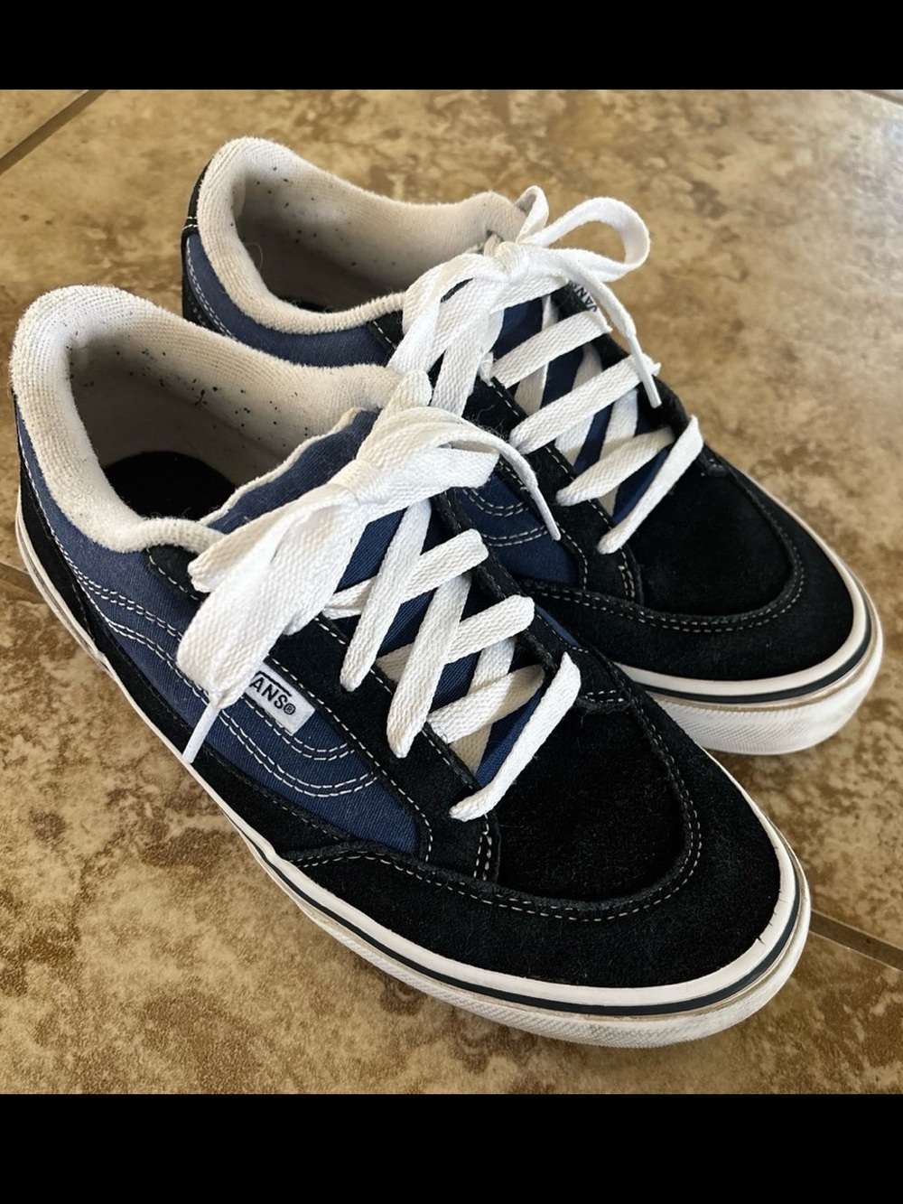 Boys Blue/Navy Vans